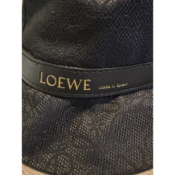 Loewe Anagram Bucket Hat Black One Size main image 4